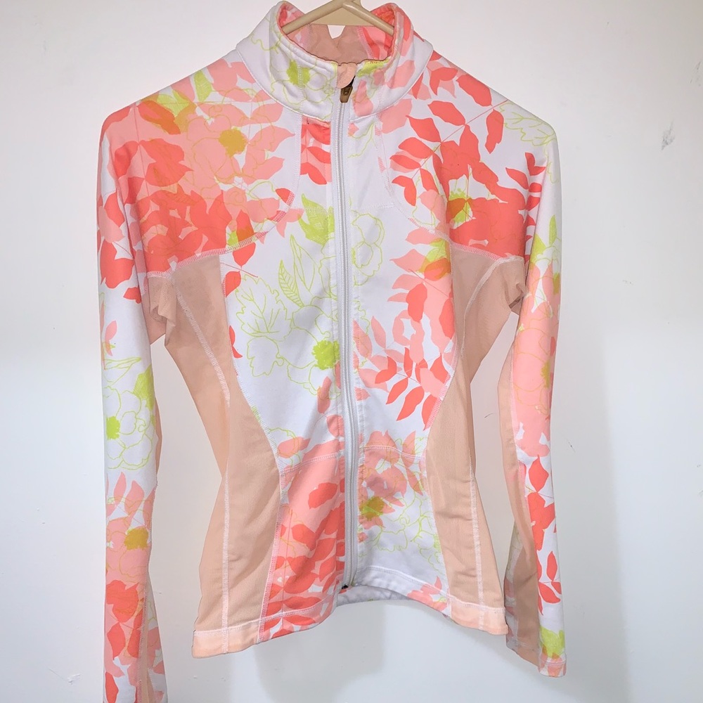 Lululemon Zip up flower jacket